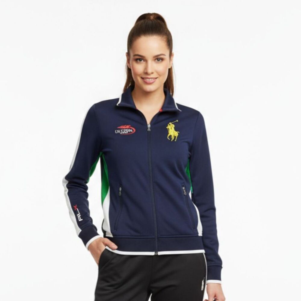 Ralph Lauren US Open 2014 Collaboration Tennis Linesman Zip Up Jacket M